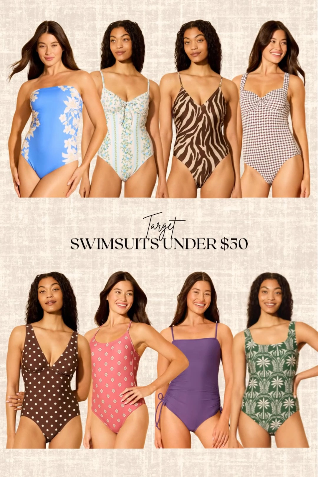 Target one piece swimsuits under $50!



#LTKootd #LTKSeasonal #LTKSwim