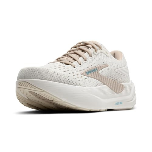 Brooks Women’s Ghost Max 3 Neutral Running & Walking Shoe - Coconut/Chateau Grey/Blue - 7.5 Medium | Amazon (US)