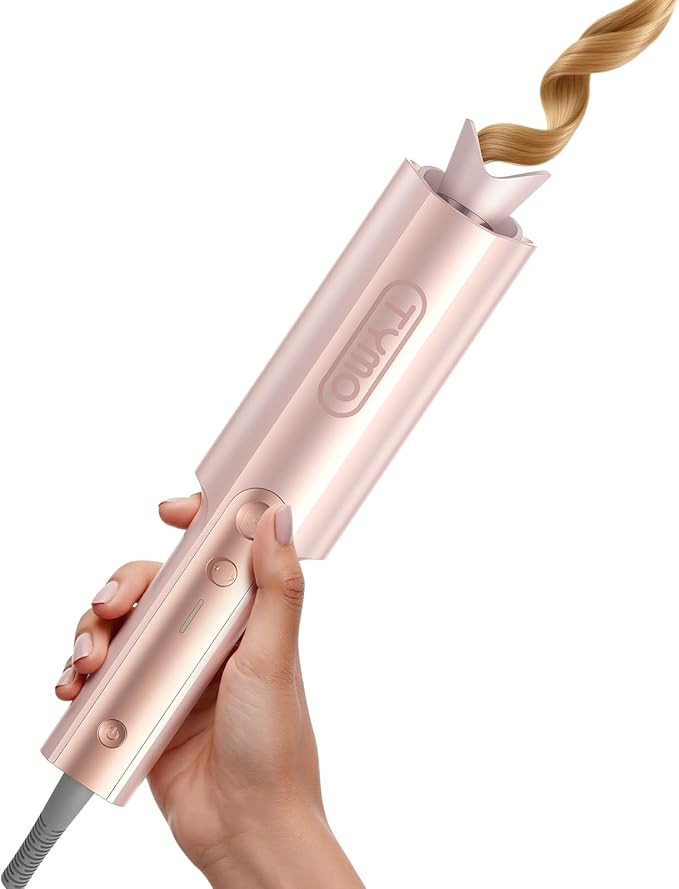 TYMO CurlPro Plus Automatic Rotating Curling Iron - Upgraded Long Barrel Curling Wand for Long Ha... | Amazon (US)