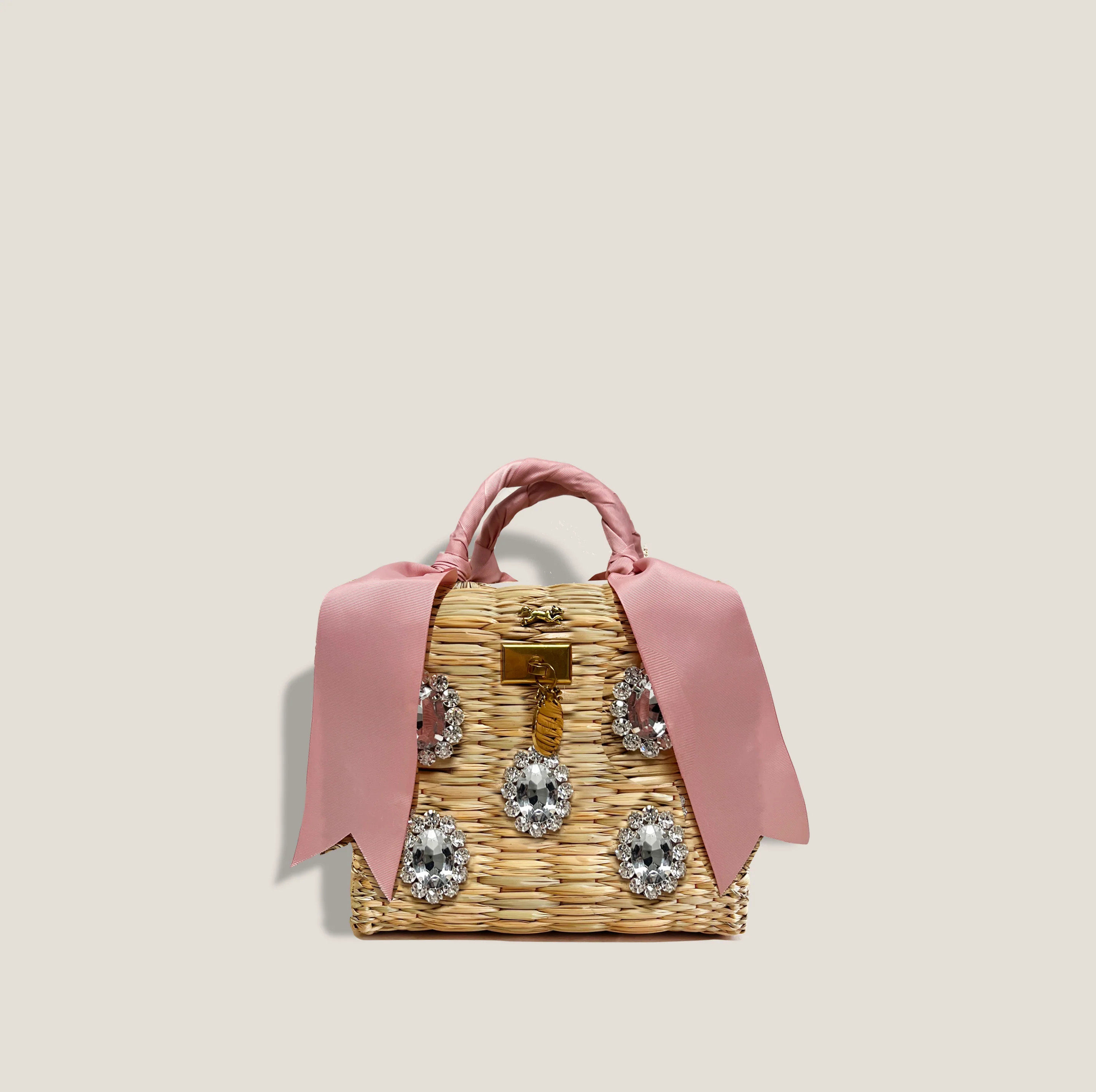 THE GIGI MINI BASKET - ROSE* | MME.MINK