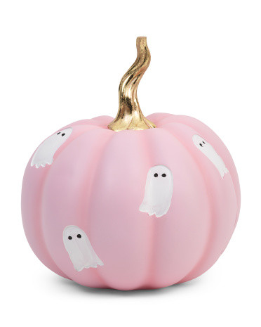 12in Outdoor Safe Ghost Printed Pumpkin | Halloween | Marshalls | Marshalls