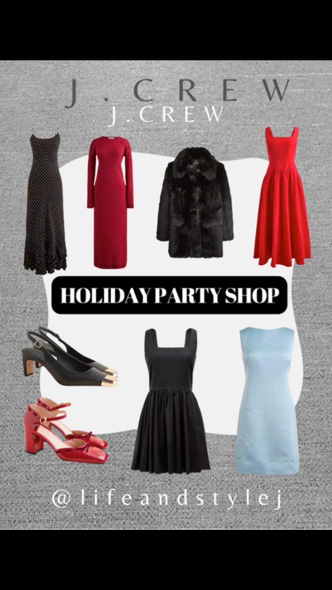 Holiday party style starts with timeless pieces that feel elegant, modern, and effortless. Ageless looks for midlife women who want chic silhouettes, classic colors, and elevated details for every celebration.
#holidaypartyoutfits #midlifefashion #agelessstyle #partylookbook #fashionover40 #styleinspo #holidaywardrobe #elevatedstyle #festivestyleguide #lifeandstylej 

#LTKSeasonal #LTKHoliday #LTKOver40