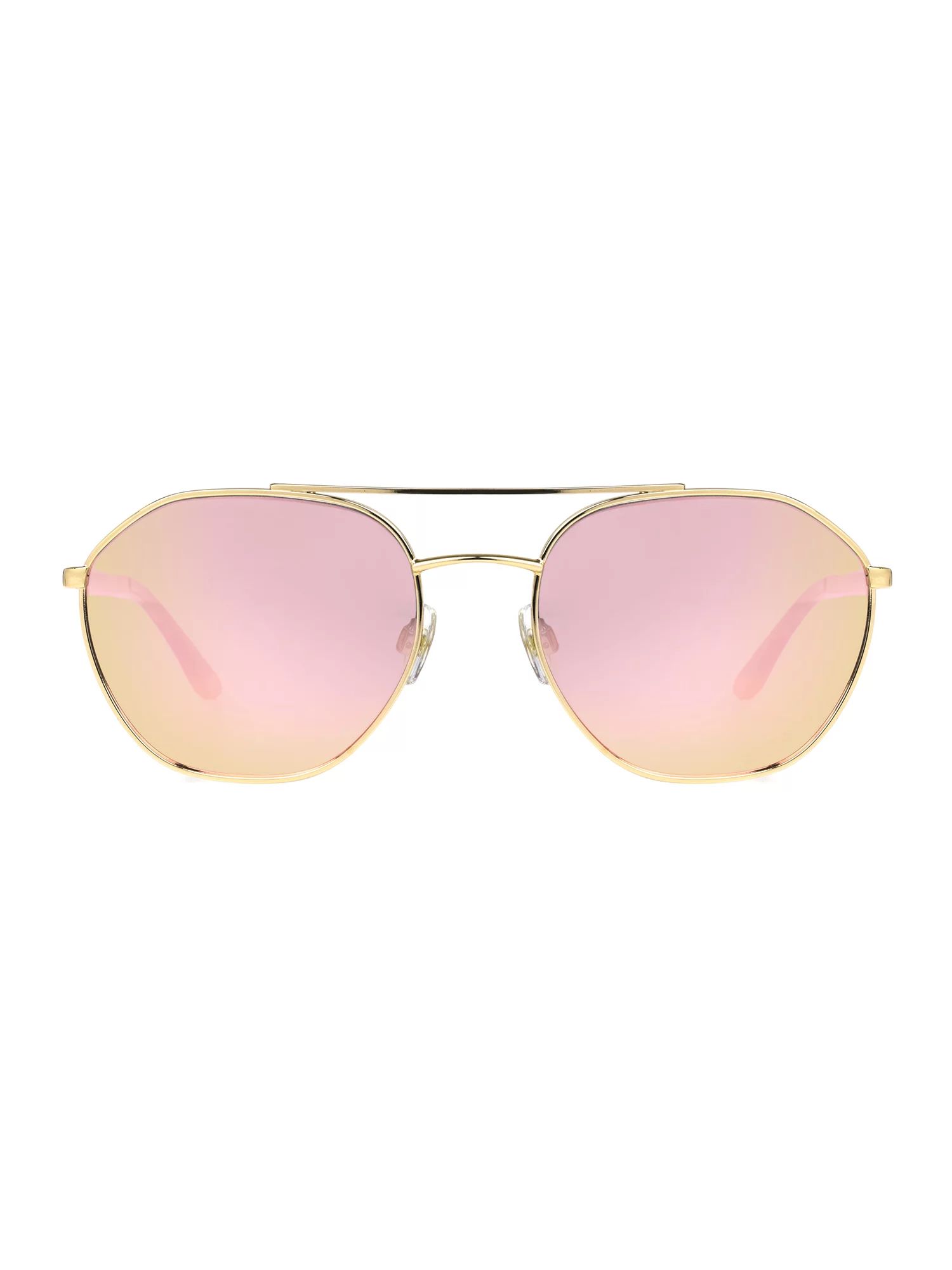 Scoop Women's Geometric Gold Sunglasses - Walmart.com | Walmart (US)