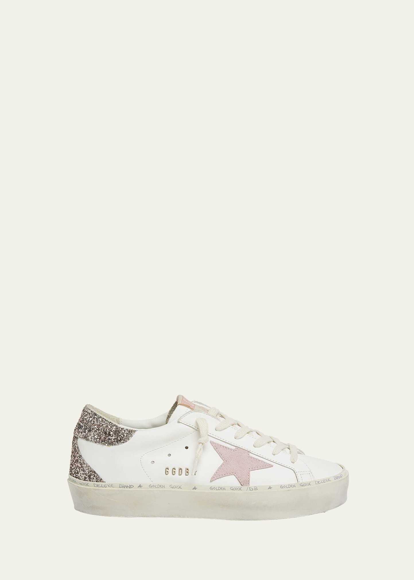 Golden Goose Hi Star Multi Glitter Low-Top Sneakers | Bergdorf Goodman