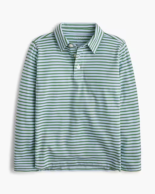 Boys' striped jersey polo shirt | J.Crew Factory
