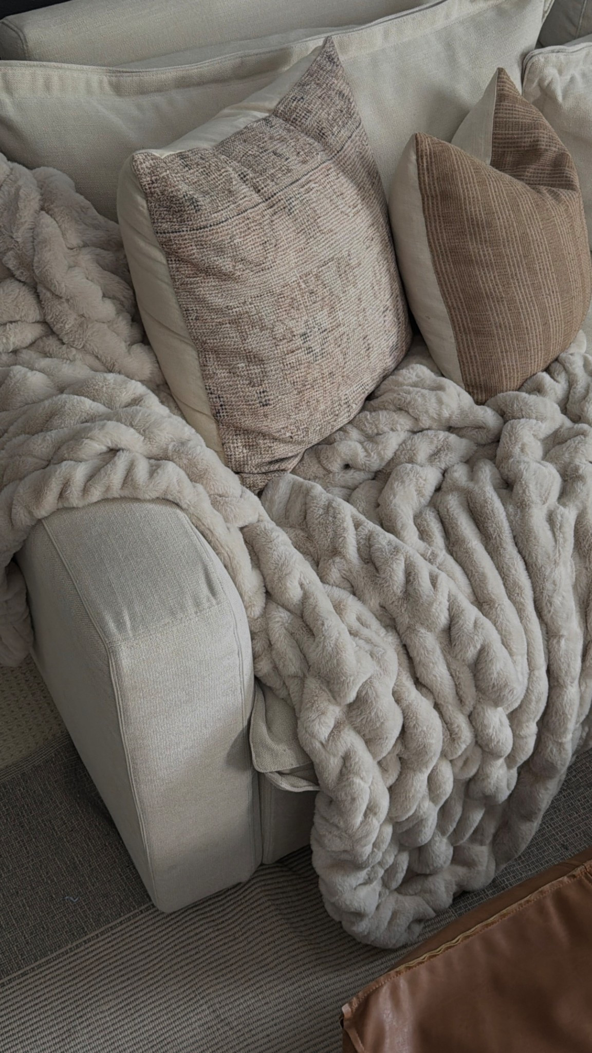 50% off Lola Blankets (code SPRING50) and I can confirm they are 1000% worth the hype!! This is the large size which I feel is perfect for a couch - drapes so beautifully! 

#LTKHome #LTKSaleAlert #LTKselfcare