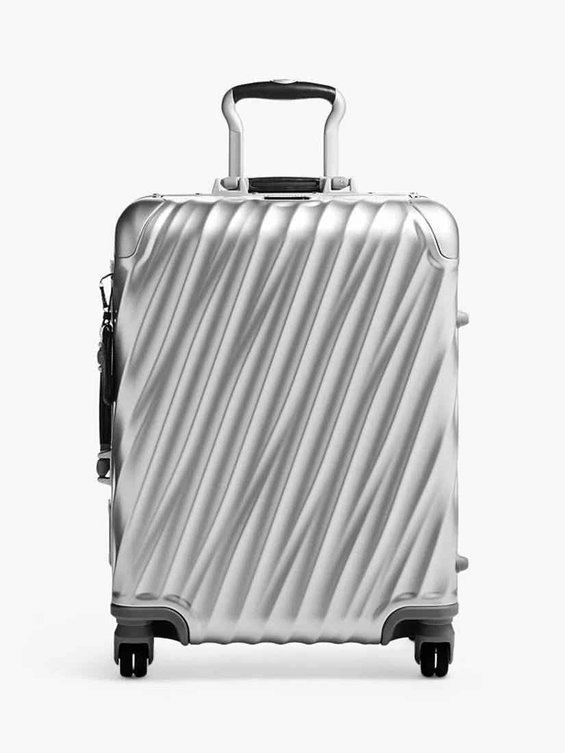 TUMI 19 Degree Aluminum Continental 56cm 4-Wheel Cabin Case | John Lewis (UK)