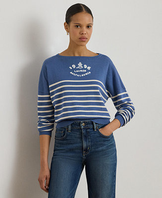 Women's Boat Neck Long-Sleeve Sweater | Macy's
