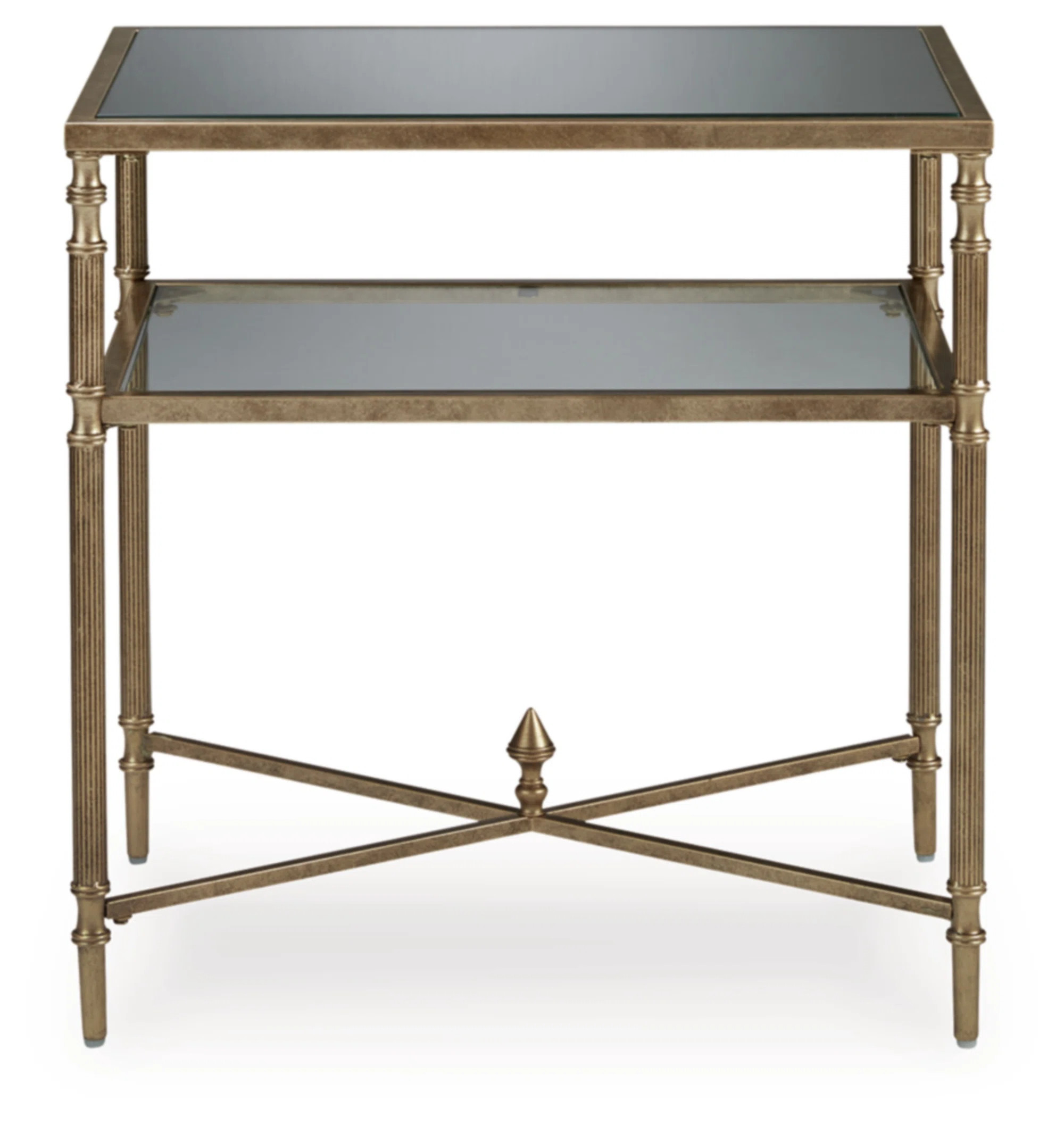 Alsafi Glass Top End Table | Wayfair North America
