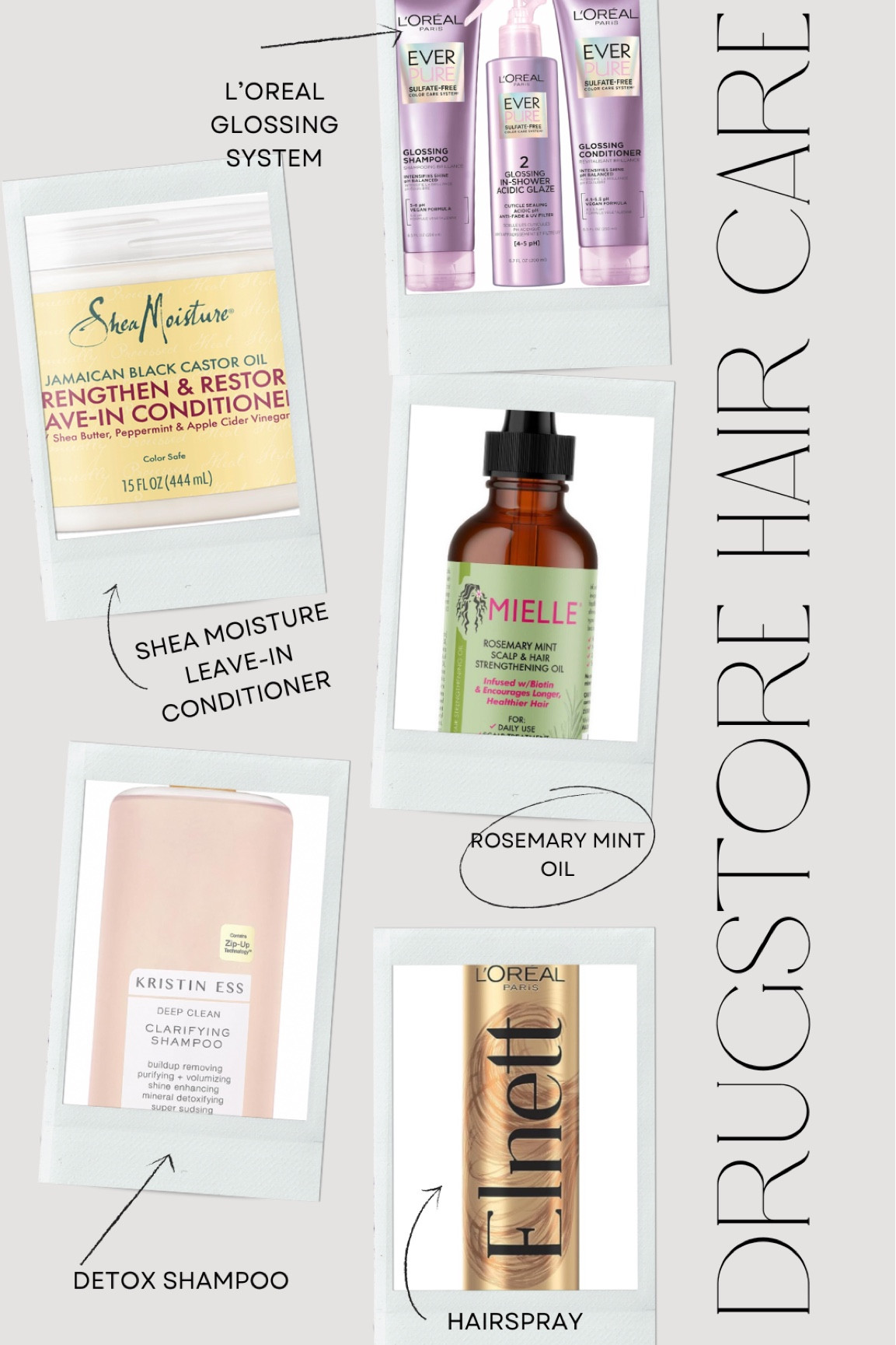 DRUG STORE HAIR CARE 💌💇🏼‍♀️ if you’re heading to the drugstore and looking for some hair care here’s what you need to add to your list! Here’s the truth, so many of our fave high end hair care brand own the brands we see at the drug store! The truth is that with some things the formula is so similar that there’s no need to spend the extra money on the high end brand name. Here’s my list of must haves to start but we’ll dig in to more I promise 😎

#LTKbeauty #LTKstyletip