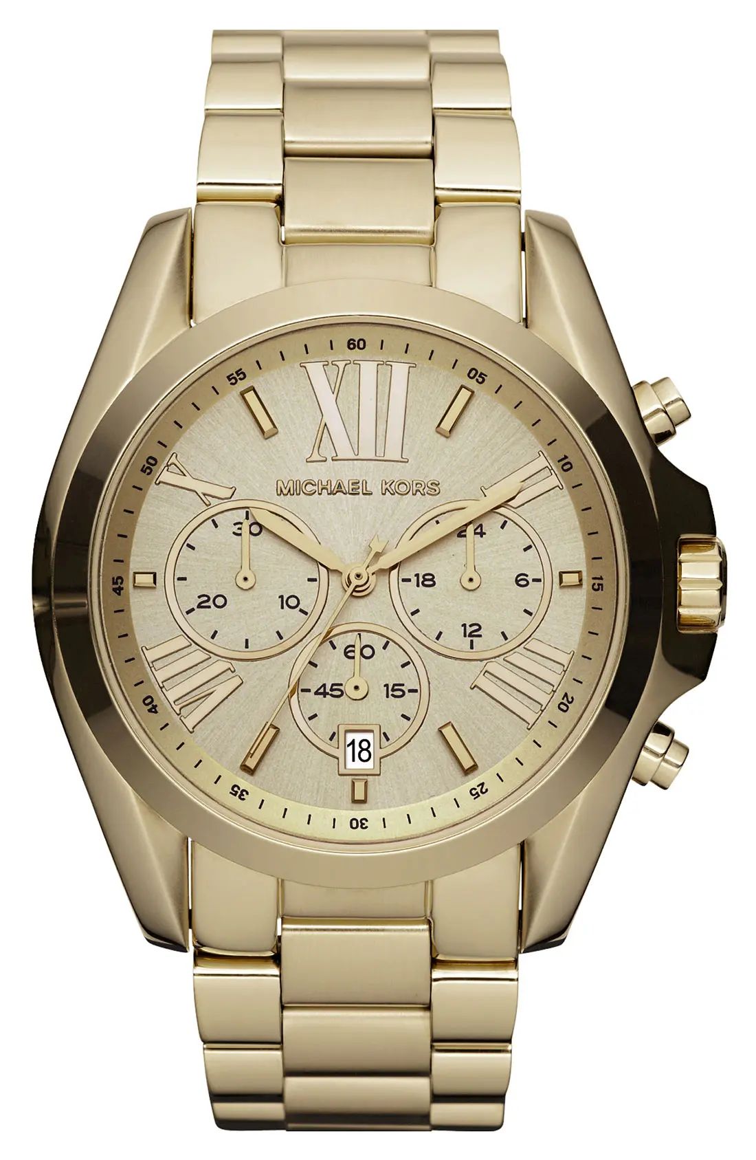 Michael Kors 'Bradshaw' Chronograph Bracelet Watch, 43mm | Nordstrom