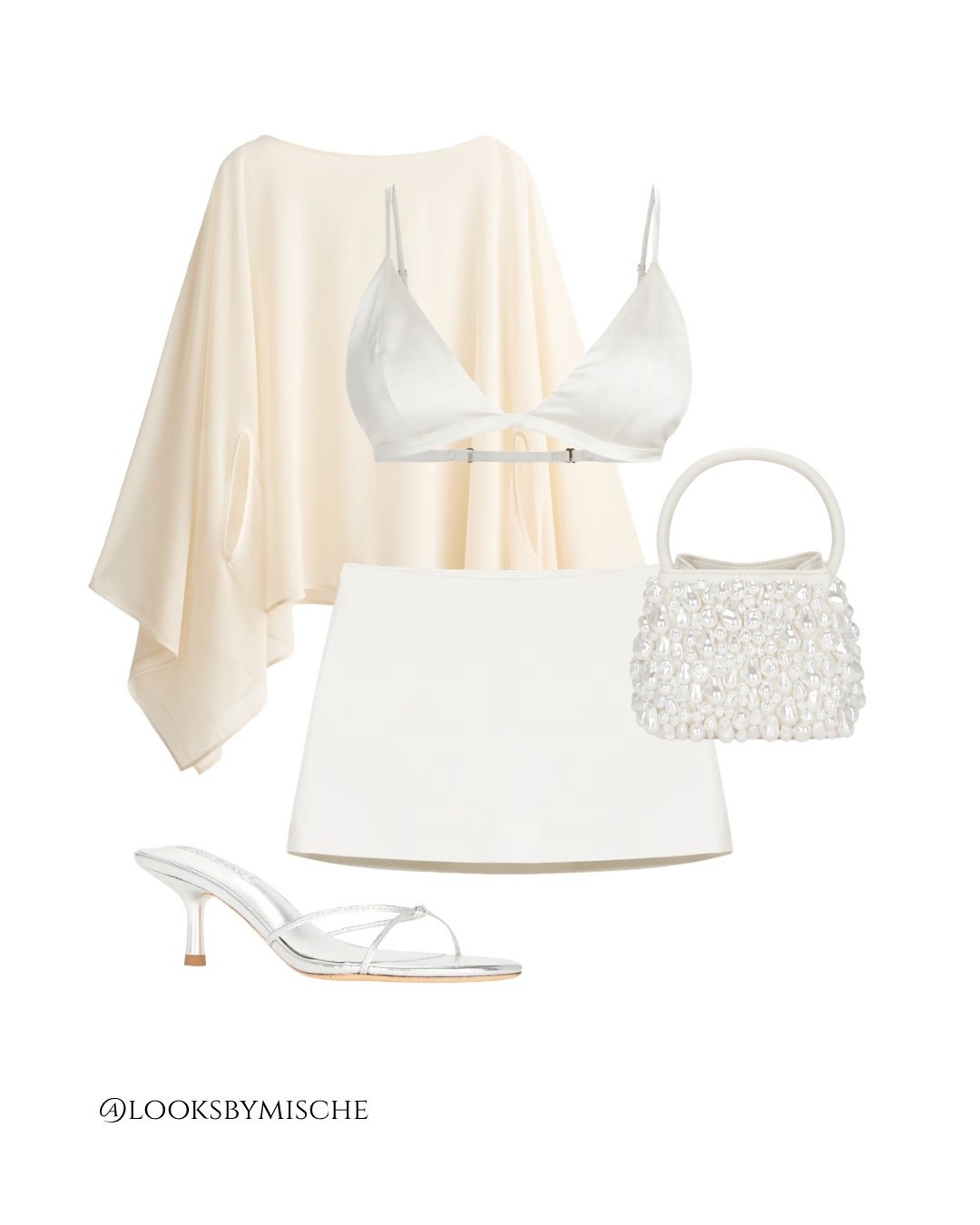 The perfect look for a summer night out or a bachelorette party look🍸