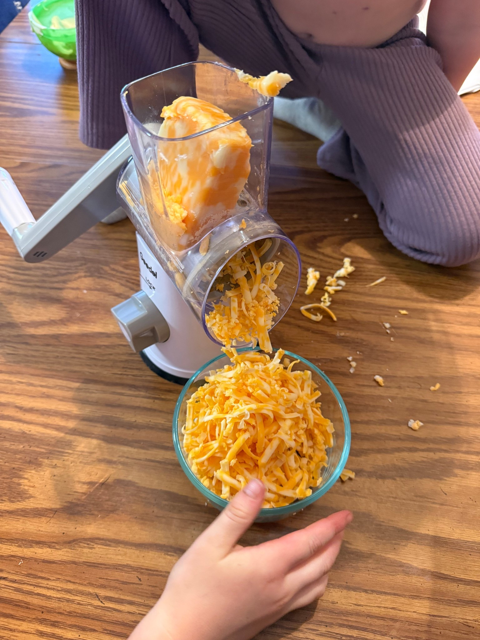 Rotary cheese grater we love!