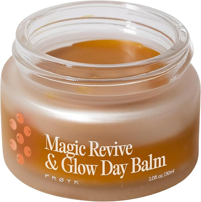 FRØYA Organics Magic Revive & Glow Day Balm | Nourishing Face Moisturizer with Sea Buckthorn & R... | Amazon (US)