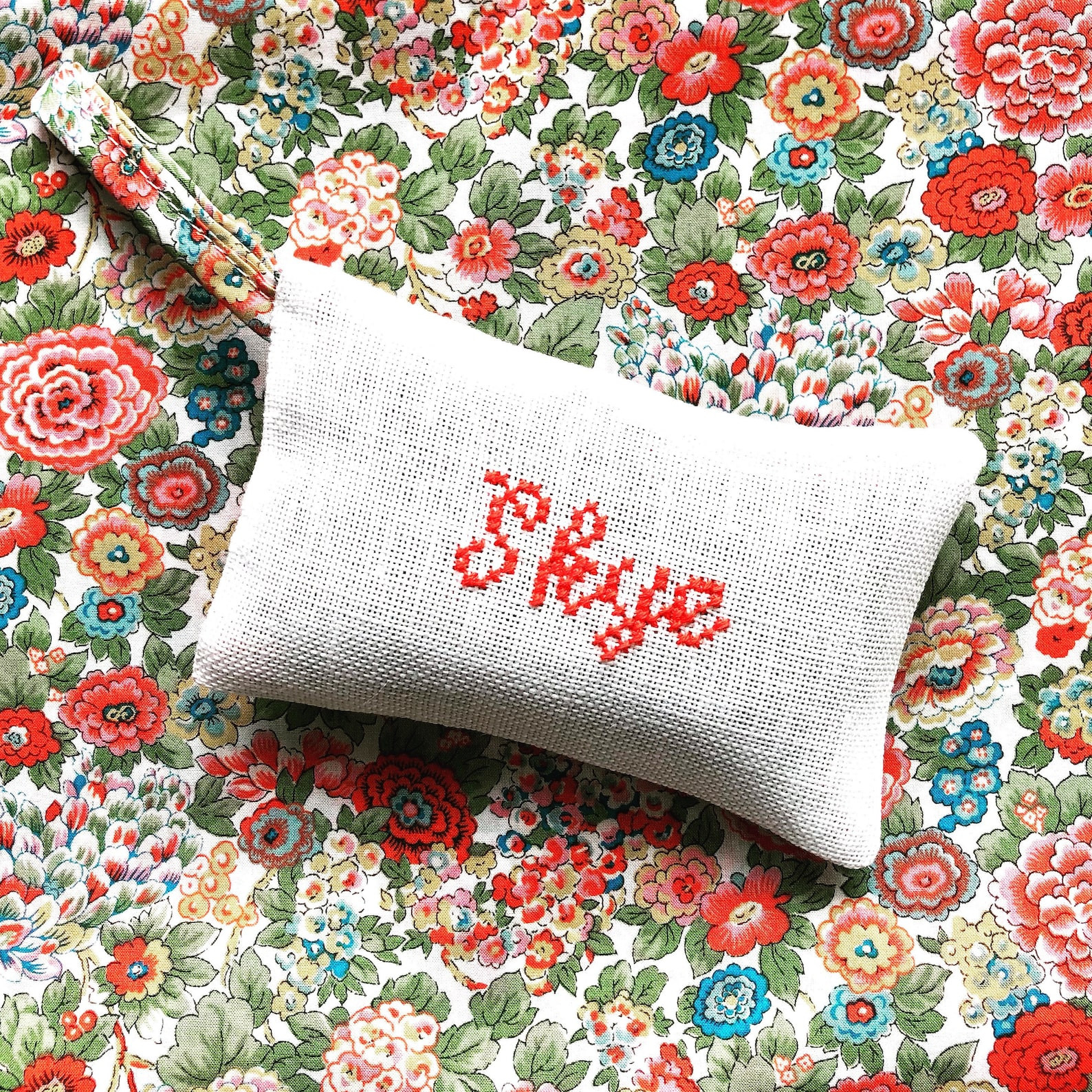 Custom Name Gift Hand Embroidery Lavender Sachet Liberty of | Etsy | Etsy (US)