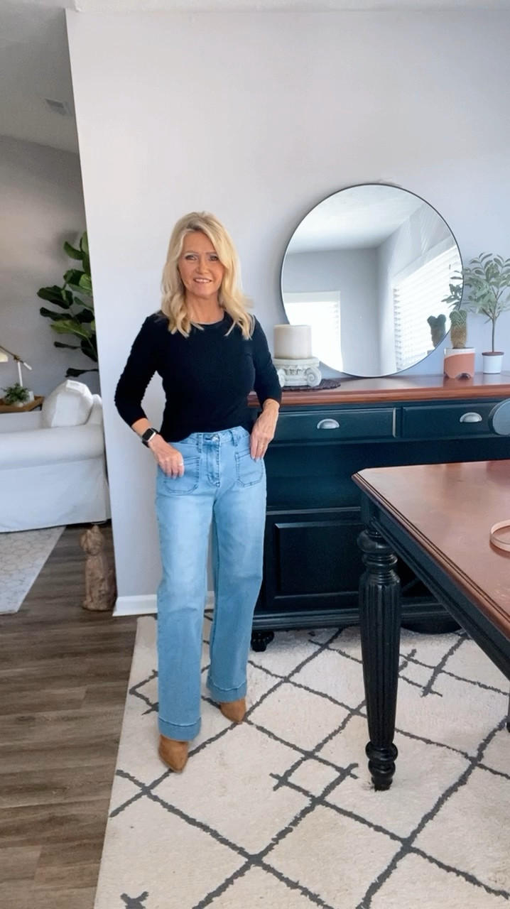 These jeans surprised me in a lot of ways. The vintage look, slimming design, length was perfect, and the stretch denim is very comfortable. These will be jeans I wear over and over again. 

#LTKFindsUnder50 #LTKBeauty #LTKStyleTip