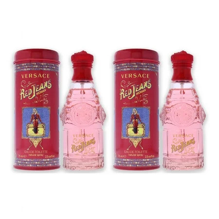 Versace Red Jeans - Pack of 2 EDT Spray 2.5 oz | Walmart (US)