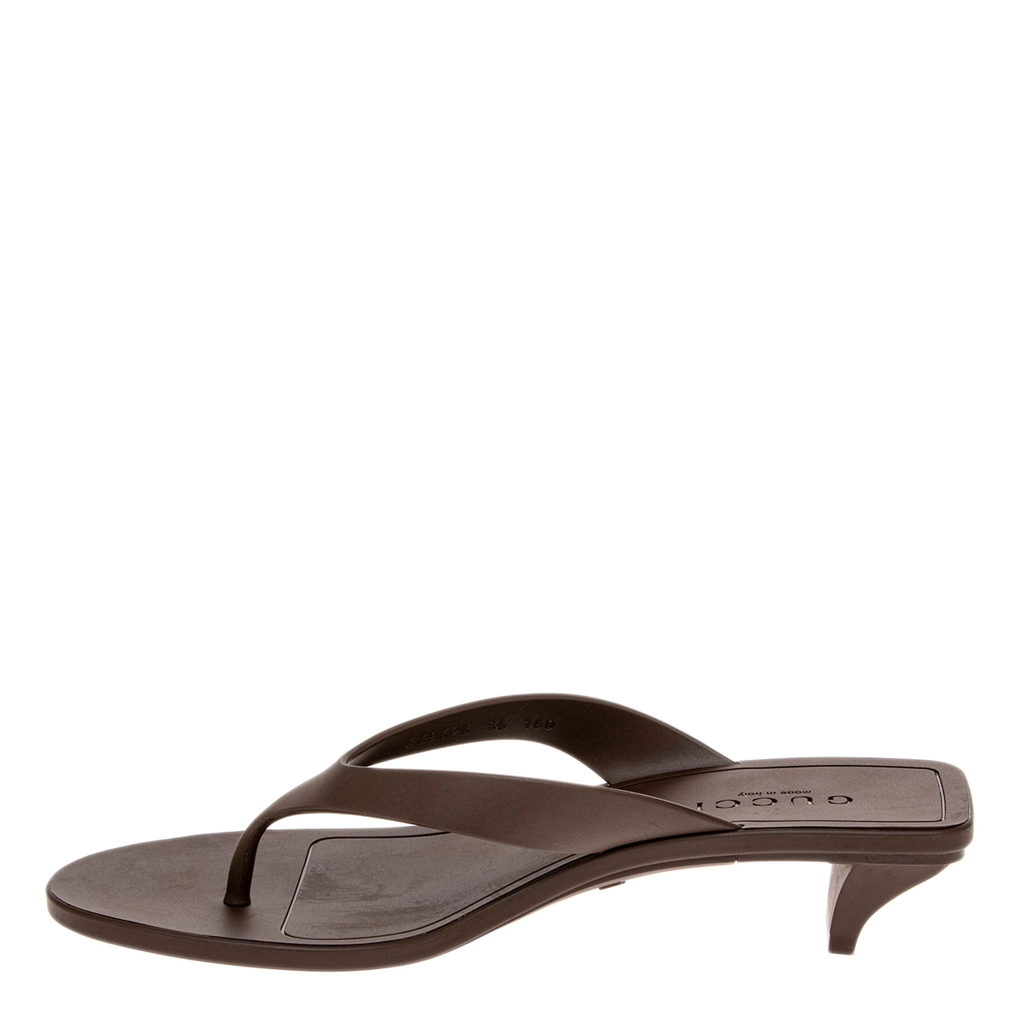 Gucci Vittoria Thong Sandals - 40 EU | Overstock