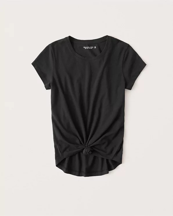 Knotted Crew Tee | Abercrombie & Fitch (US)