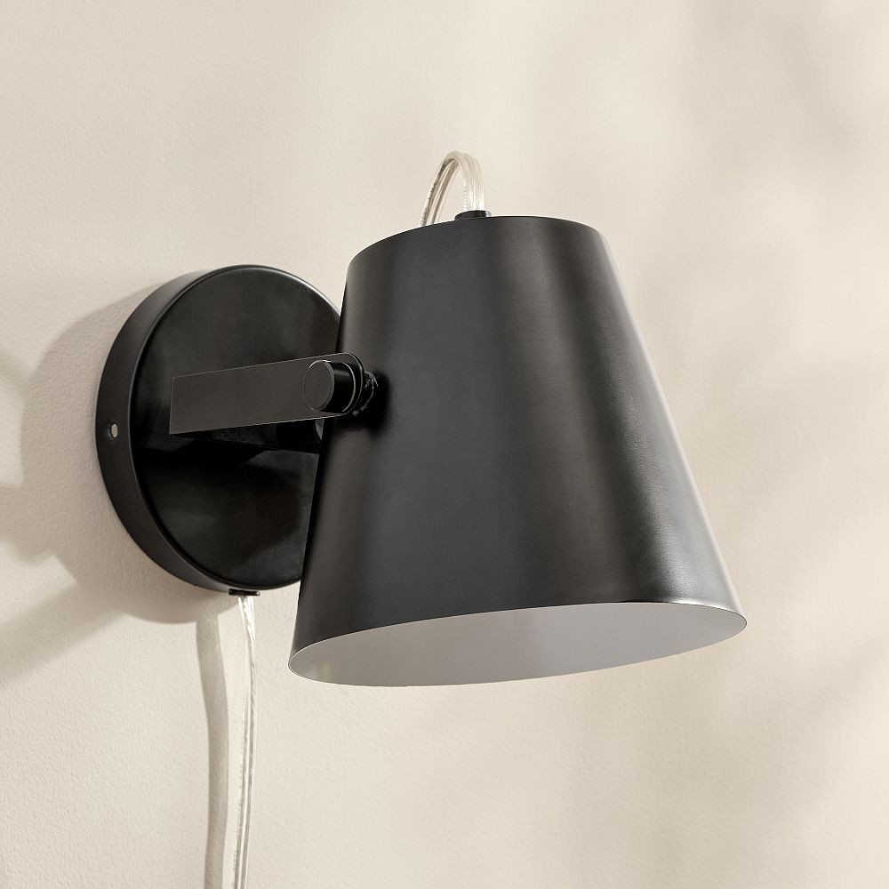 No Nails Metal Plug In Sconce (6") | Pottery Barn Teen