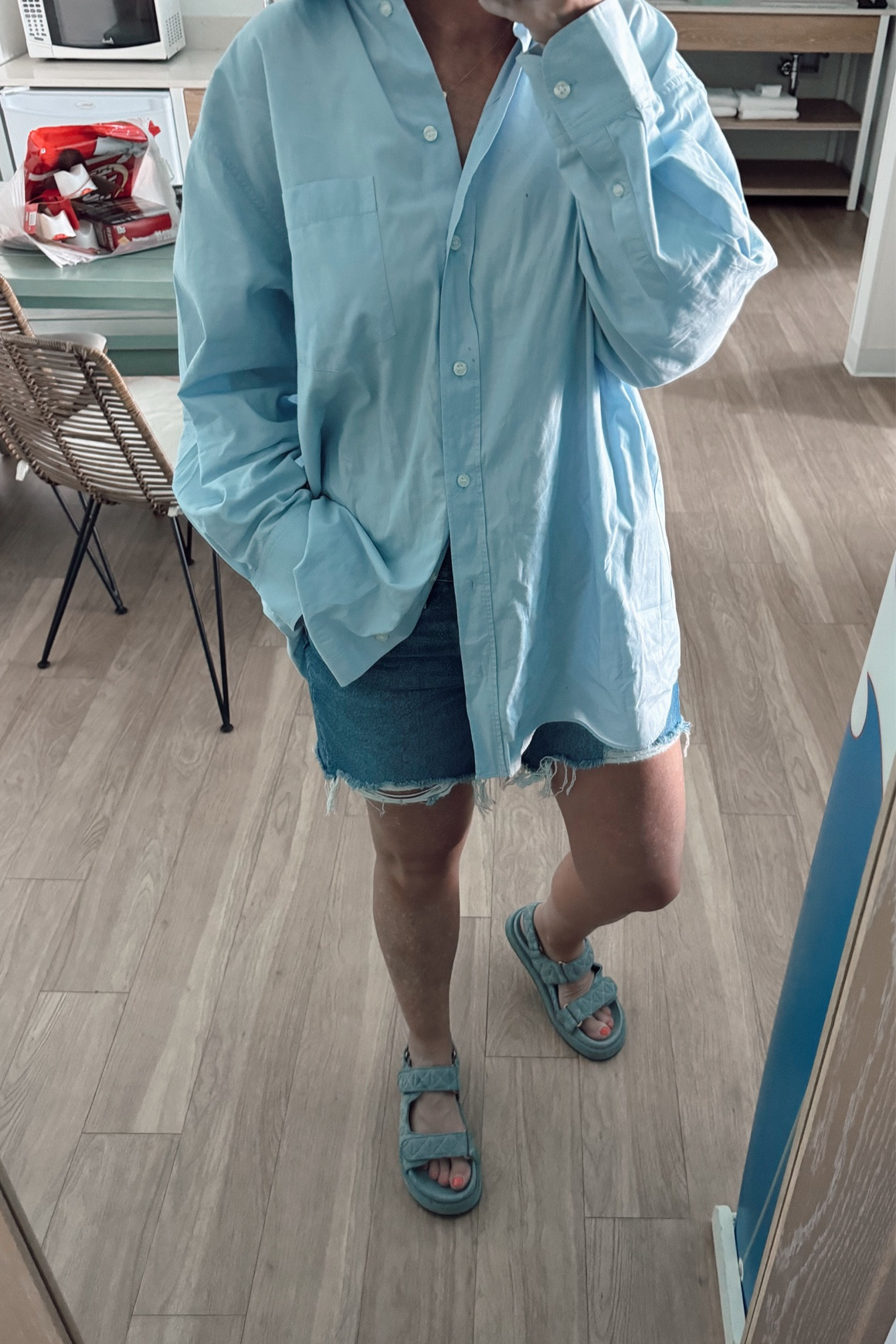 Having a blue moment💙

My shorts are 30% off right now and perfect length. Size up. 

#LTKfindsunder50 #LTKover40 #LTKxTarget