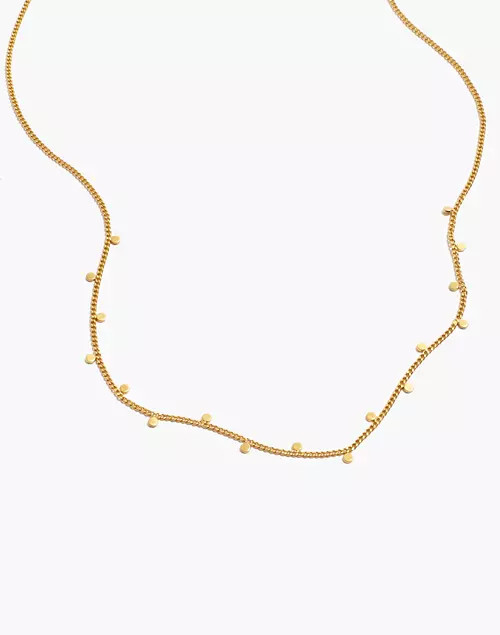 Droplet Chain Necklace | Madewell