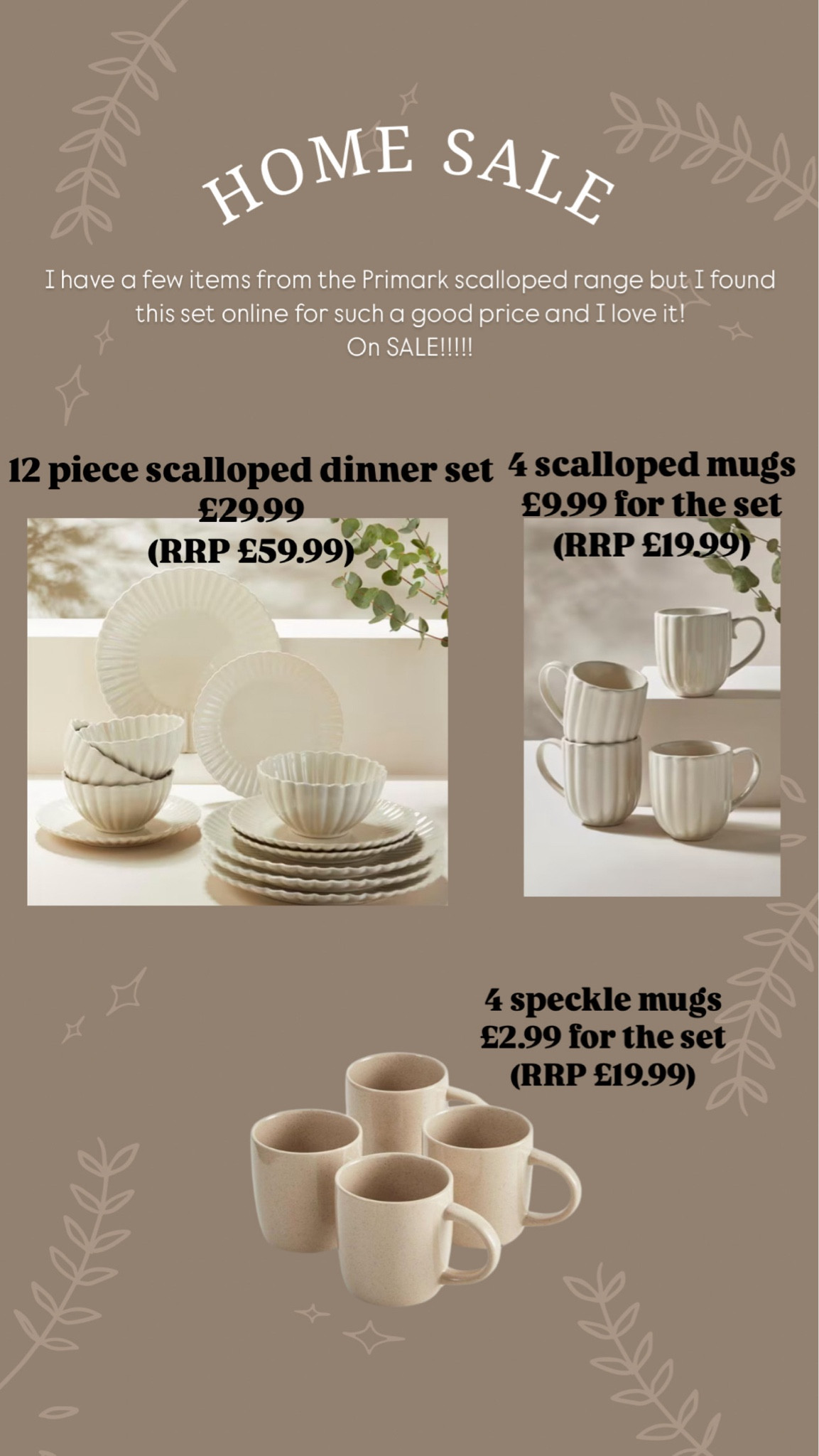 home dinner sets on sale 🏠

#LTKhome #LTKuk #LTKsale
