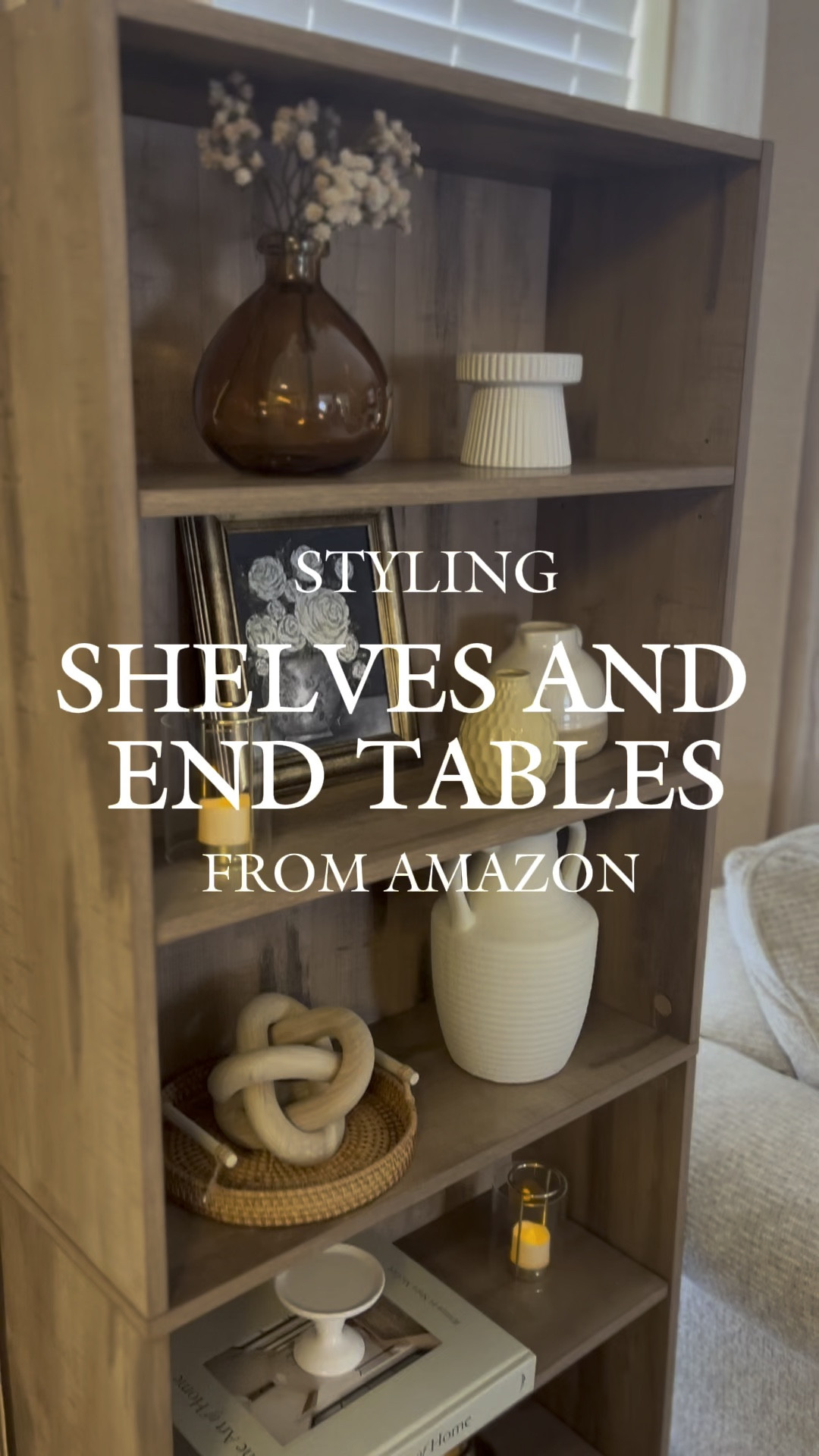 Shelves and end tables from Amazon !!!

#LTKVideo #LTKSaleAlert #LTKHome