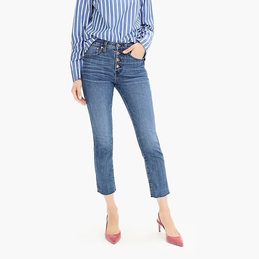 Vintage straight eco jean with button fly | J.Crew US