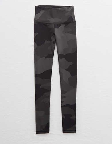 Aerie Play Textured Camo High Waisted 7/8 Legging | American Eagle Outfitters (US & CA)