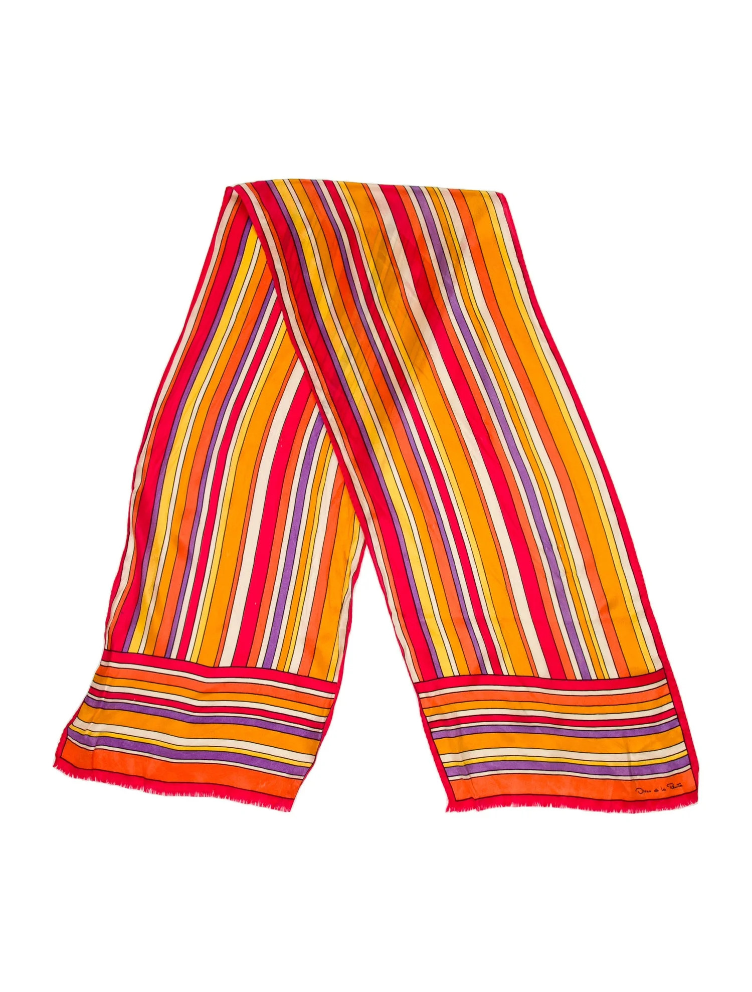 Silk Striped Scarf | The RealReal