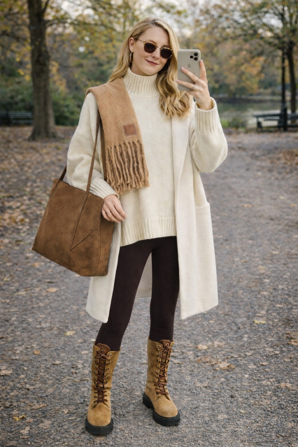 Brown legging outfit

#LTKeurope #LTKstyletip #LTKspring