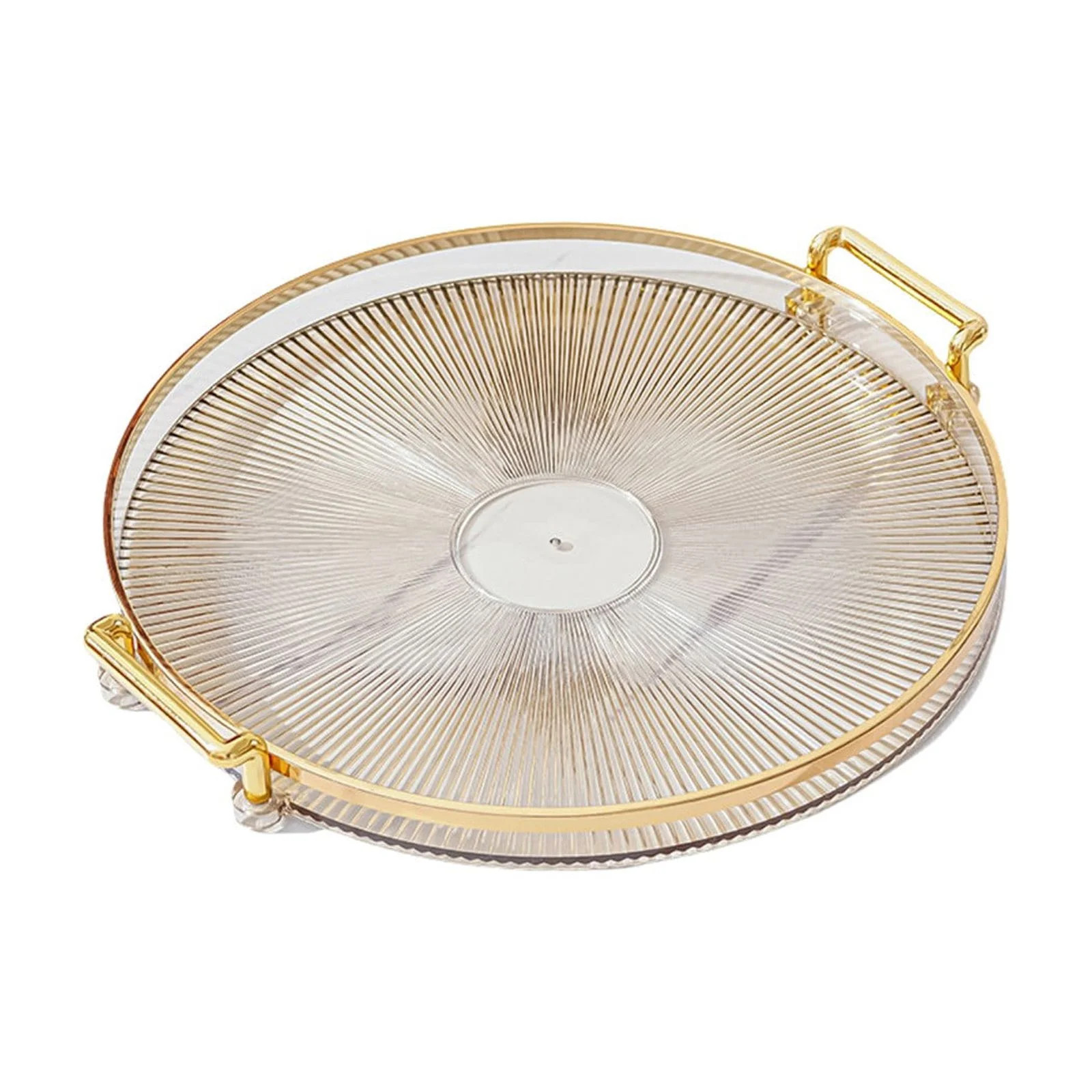 Modern Stylish Tray, Fashion Round Coffee Table, Minimalist Aesthetic, Organizes Tea Cups, Decora... | Walmart (US)