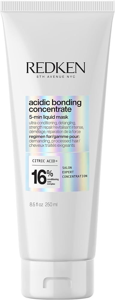 REDKEN Bonding Hair Mask for Dry, Damaged Hair Repair | Acidic Bonding Concentrate | Hydrating 5 ... | Amazon (US)
