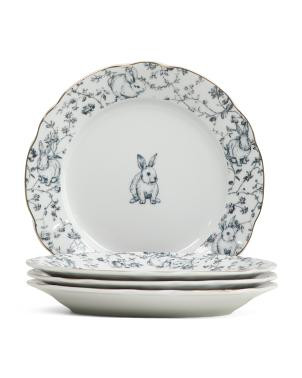 Set Of 4 Aria Bunny Salad Plates | TJ Maxx