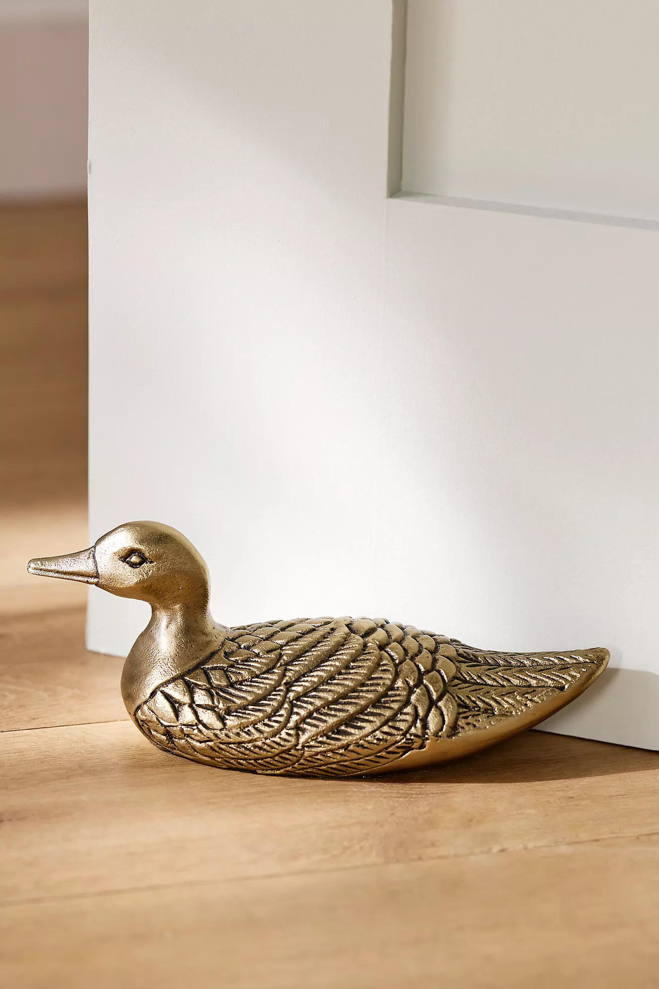 Ferme Mallard Metal Doorstop | Anthropologie (US)