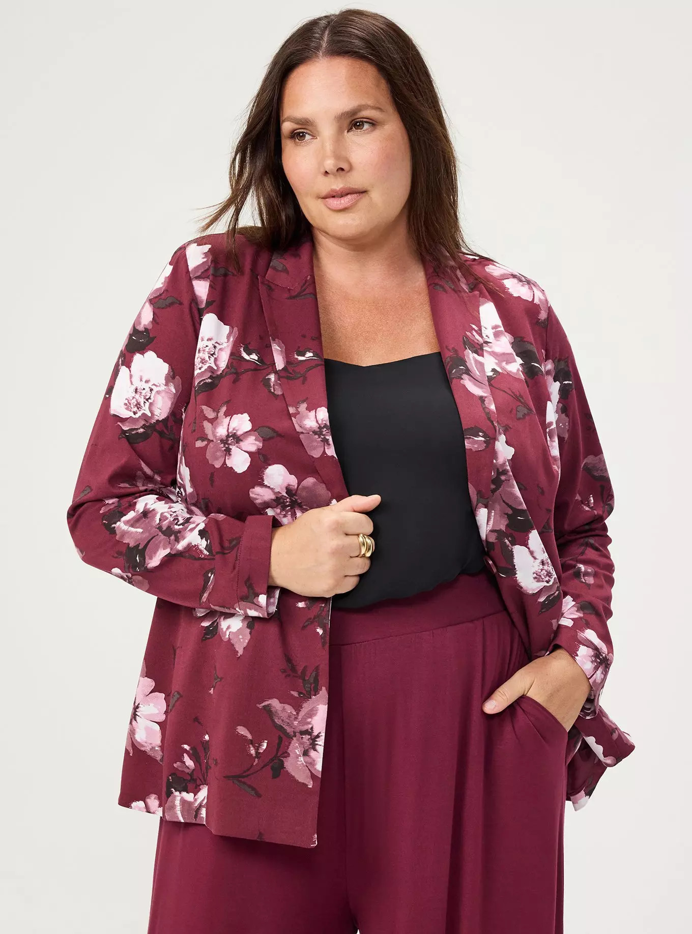 Modern Challis Blazer | Torrid (US & Canada)