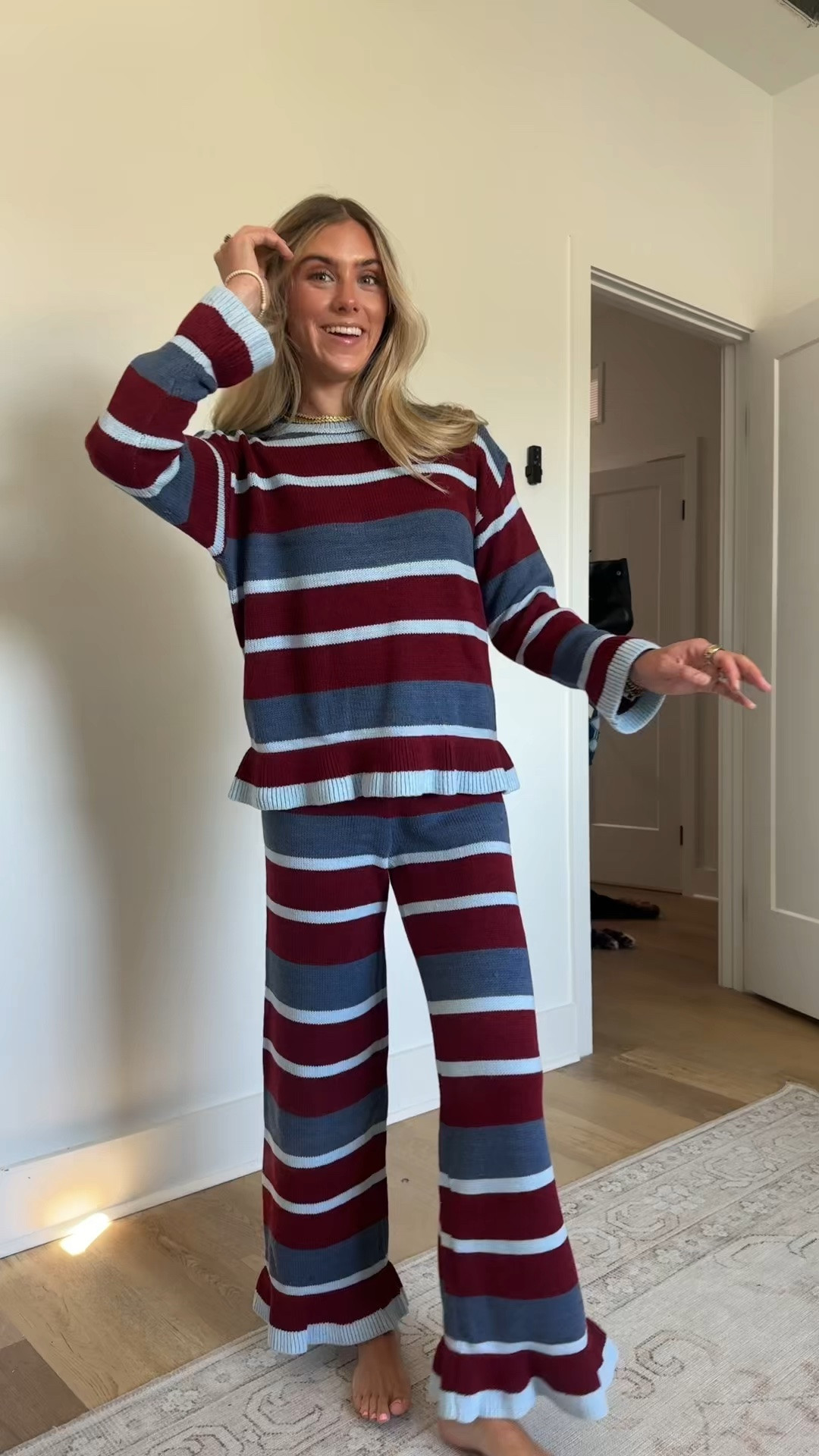 This matching knit sweater set is from TikTok shop. It’s a free people inspired find. Wearing size xs. ( https://www.tiktok.com/t/ZP9kx1SxhSbfF-eYQXD/)

#LTKootd #LTKSaleAlert #LTKSeasonal