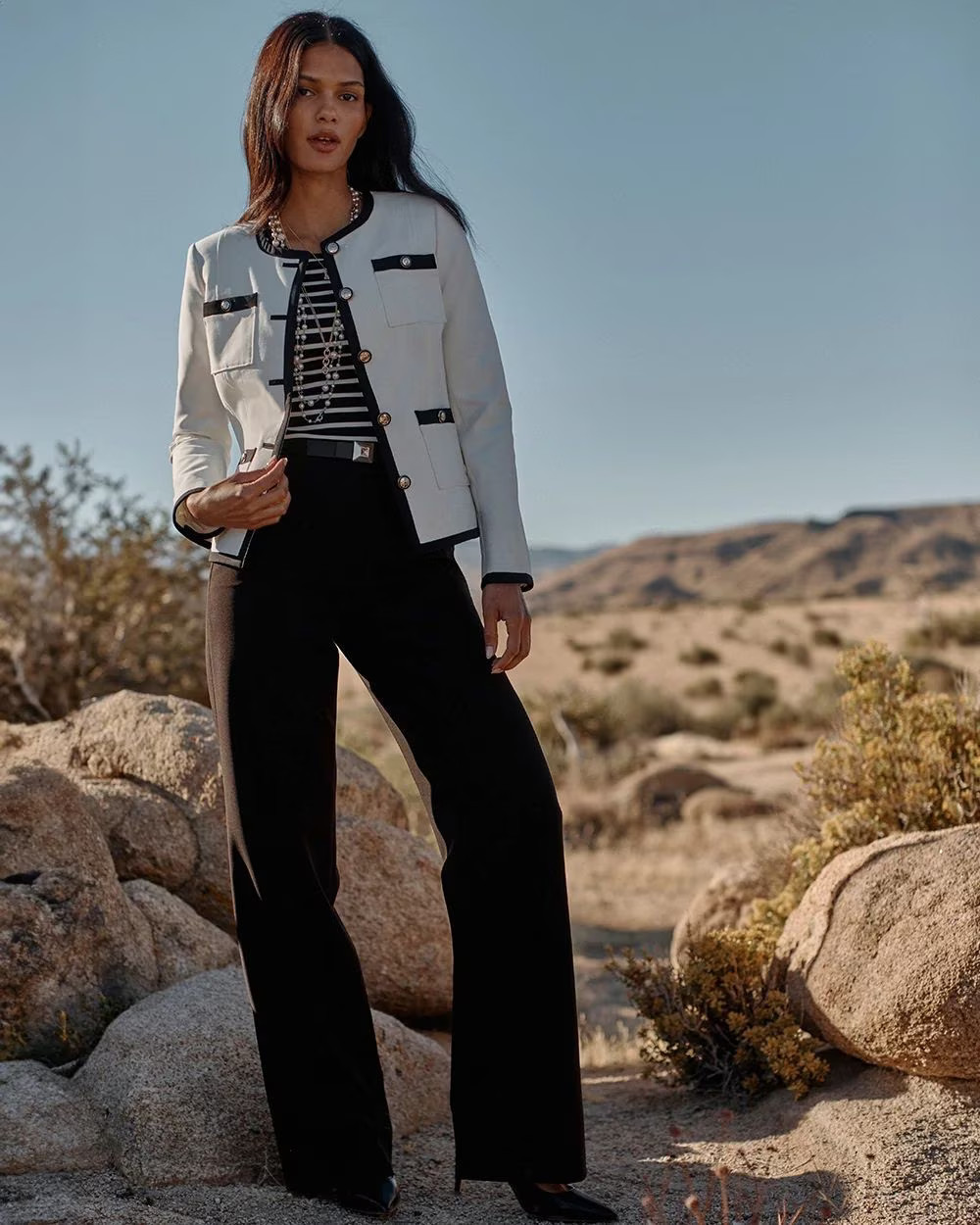 WHBM® Luna Wide Leg Trousers | White House Black Market