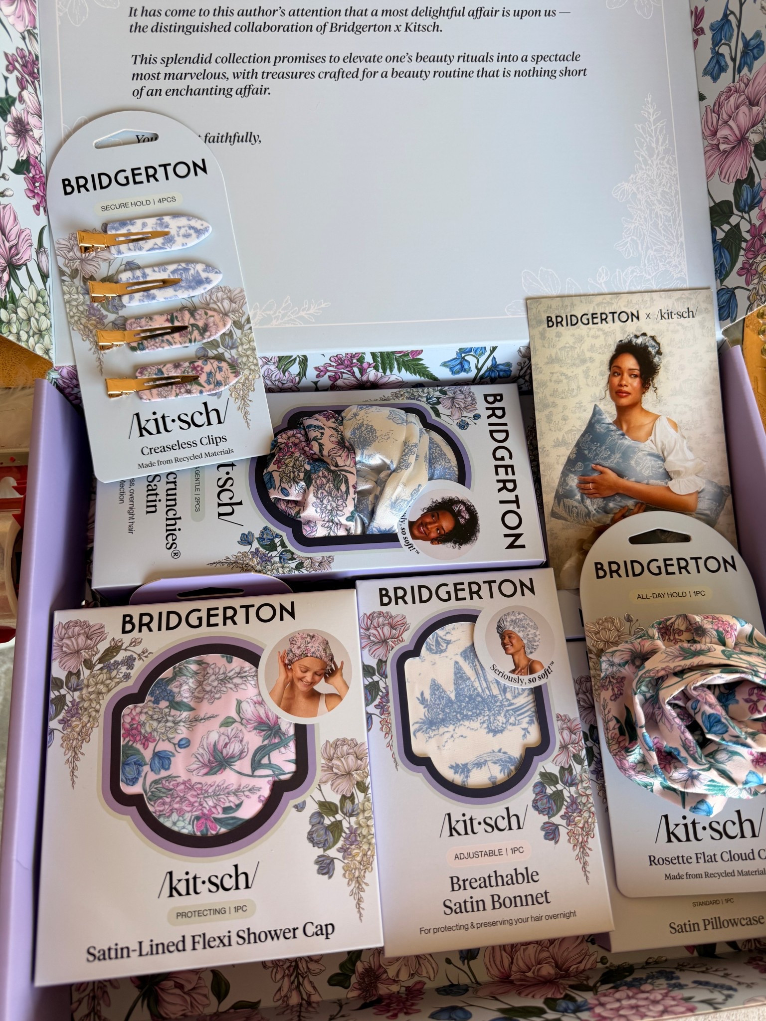 Shop the #Bridgerton Collection from Kitsch !!!