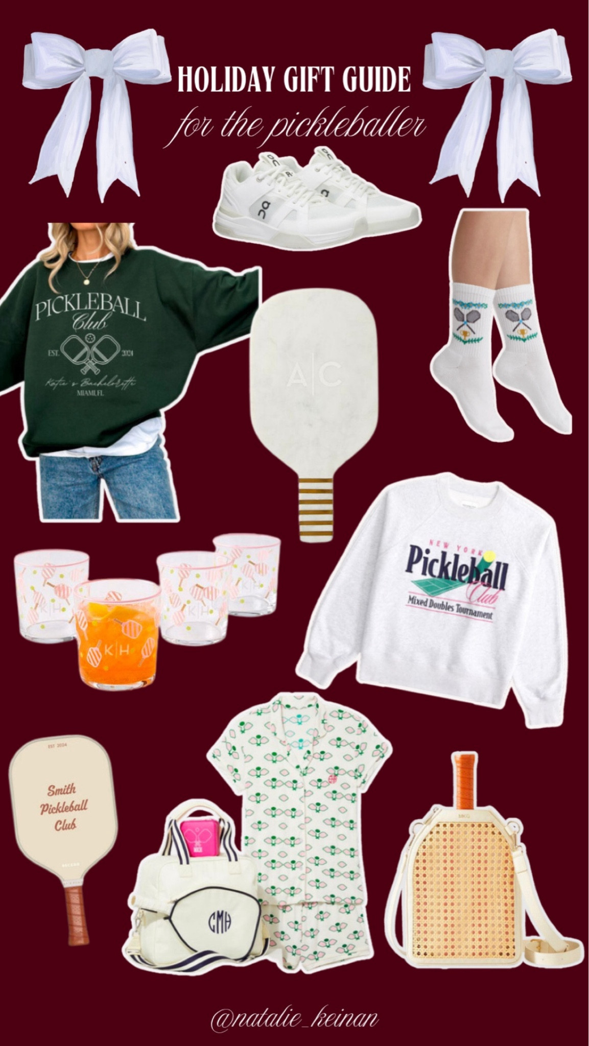 GIFT GUIDE FOR THE PICKLEBALL LOVER 🥒 🎾 



#LTKHoliday #LTKCyberWeek #LTKGiftGuide