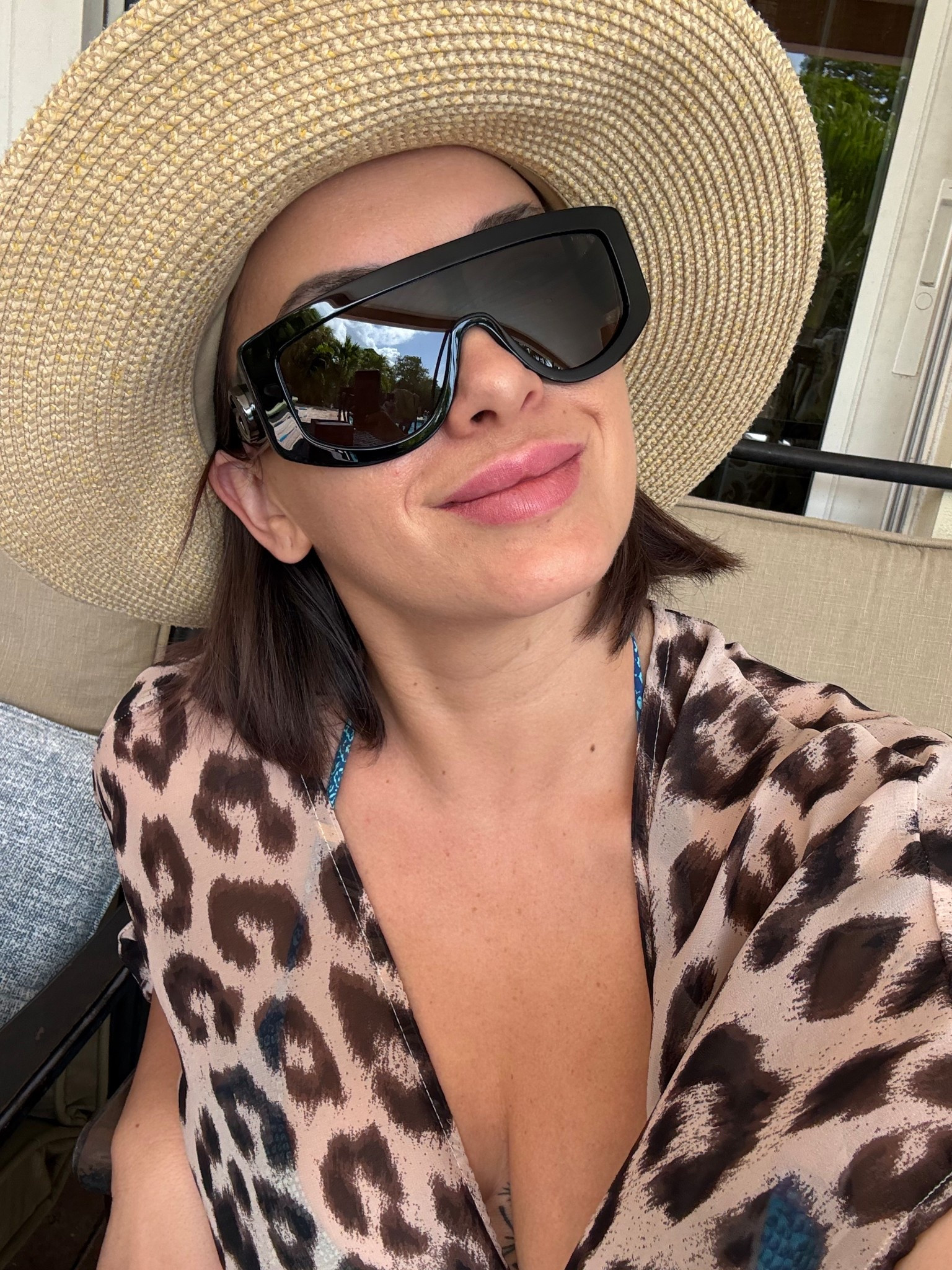 Sun glasses and my sun hat something that I’m always packing for vacation ❤️