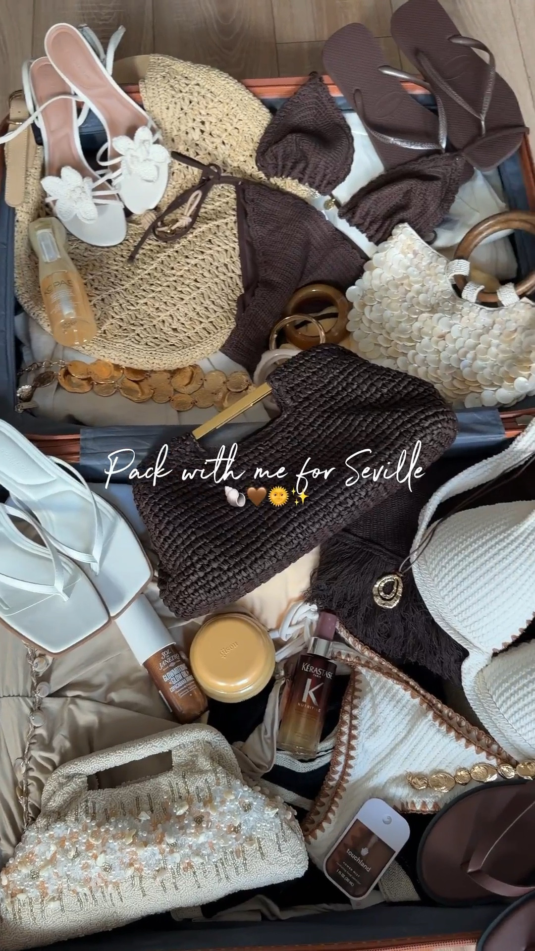 Pack with me for Seville! Everything is linked below in order of how it appears in the video 🌞🤎

City break outfits, city break packing, pack with me, holiday packing, holiday outfits, euro summer outfits, holiday accessories, city break capsule, maxi dress, summer dress, holiday dress, vacation outfits 

#LTKuk #LTKsummer #LTKeurope