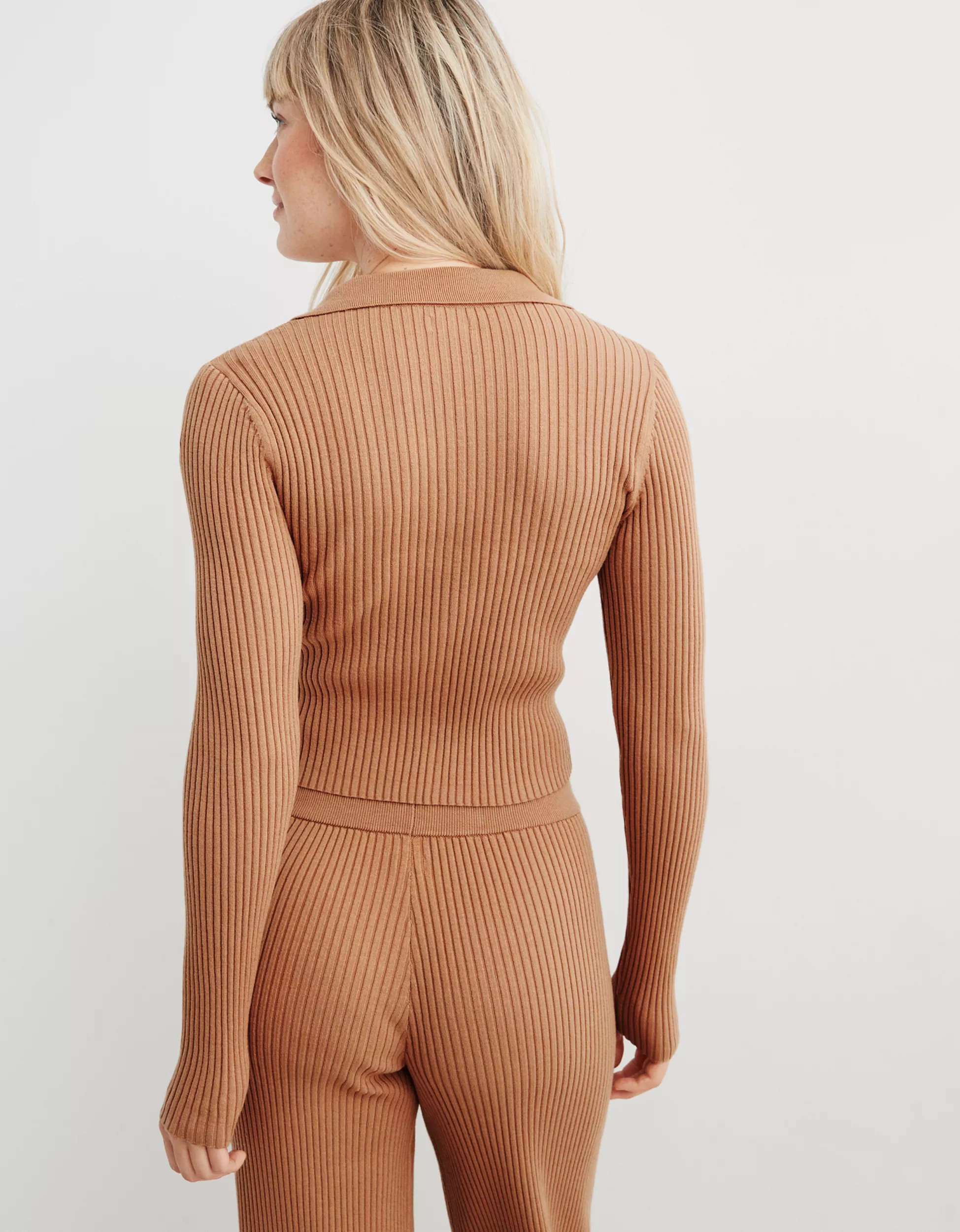 Aerie Gotta Jet! Polo Sweater | Aerie