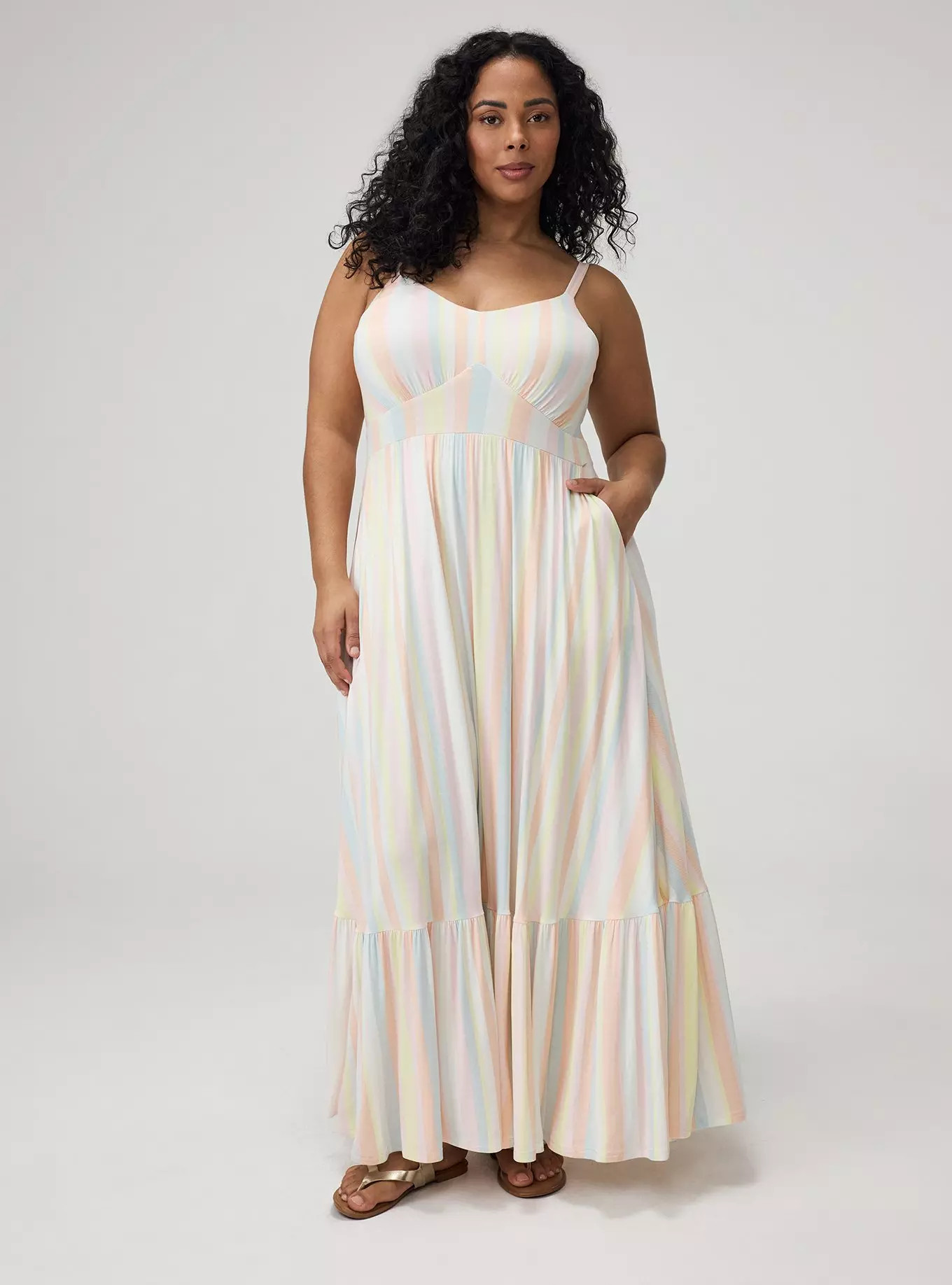 Tiered Maxi Dress | Torrid (US & Canada)