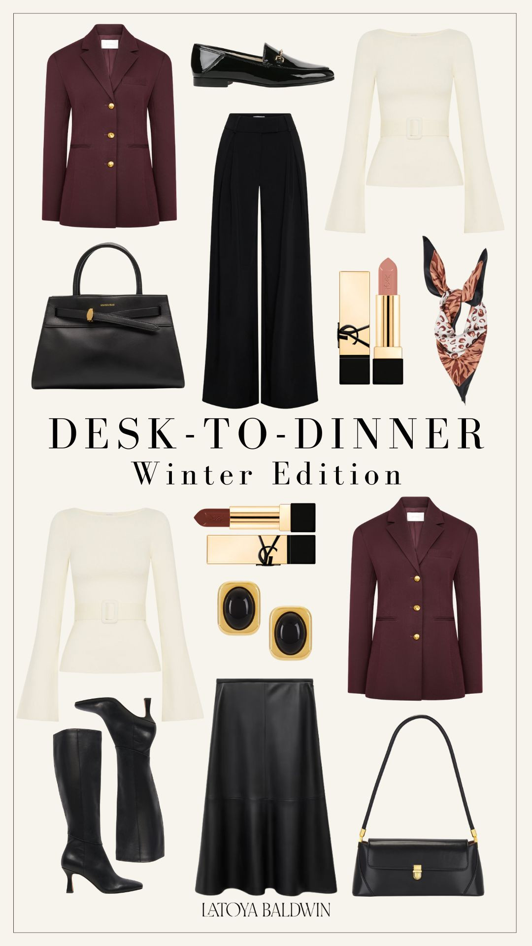 Winter layers that work overtime. Wear them to close deals during the day, then keep them on for dinner plans without looking overdressed or underdone. It's about pieces that move with your schedule. #winterworkwear #workwearstyle #versatilewardrobe #winterfashion #workwearinspo 

 #LTKdayinmylife #LTKSeasonal #LTKWorkwear