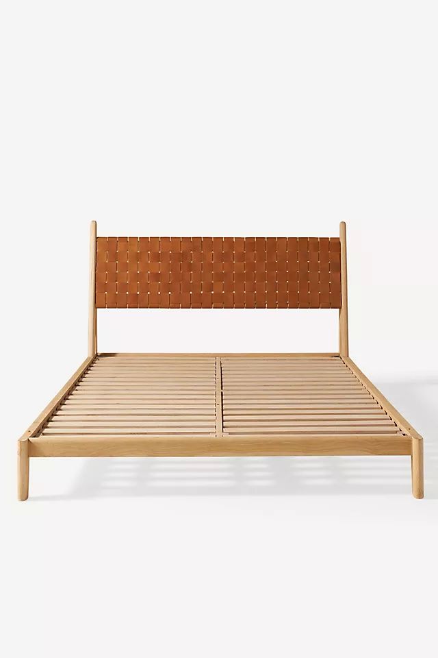 Leather Cove Bed | Anthropologie (US)