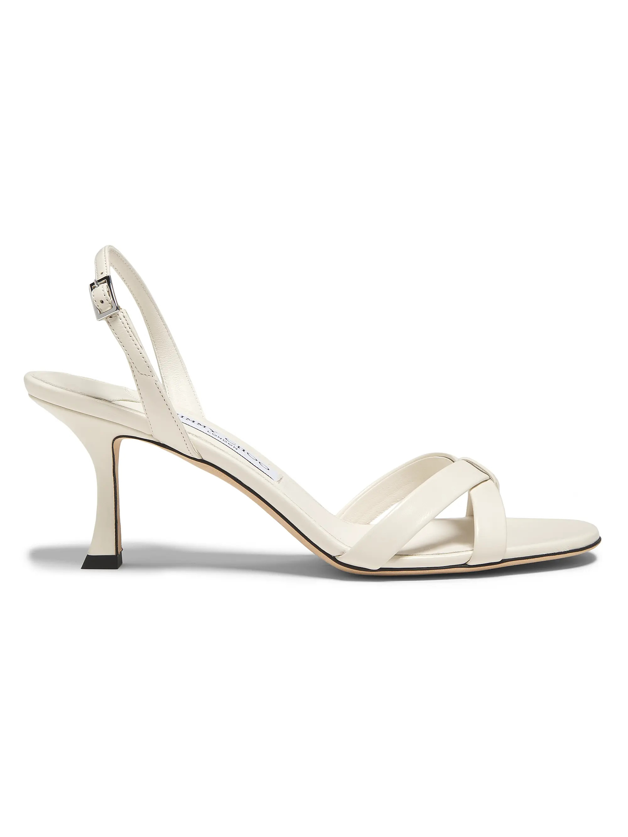 Elsy 70MM Crisscross Leather Sandals | Saks Fifth Avenue