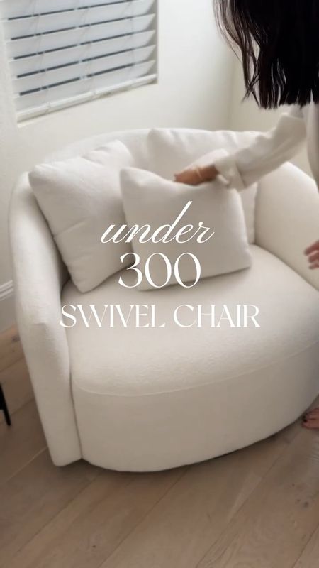 Swivel chairs under $300! They look and feel expensive but are not. Such great quality for the price ✨#StylinAylinHome #Aylin

#LTKstyletip #LTKfindsunder100 #LTKhome