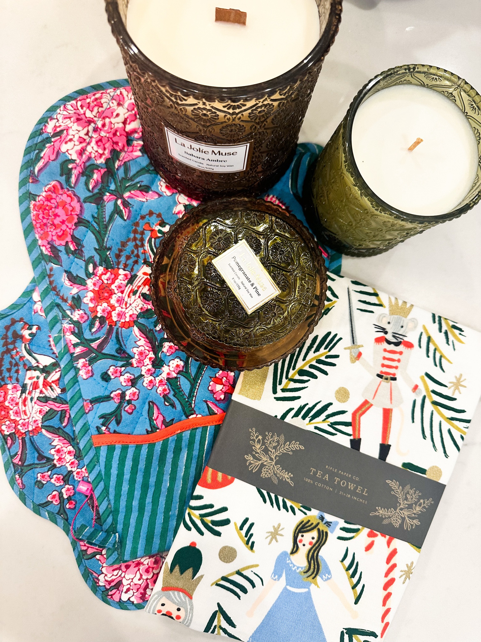 holiday home perfection by way of Amazon!! candles, cooking essential and the cutest nutcracker tea towel ever | 

#LTKSeasonal #LTKHoliday #LTKHome